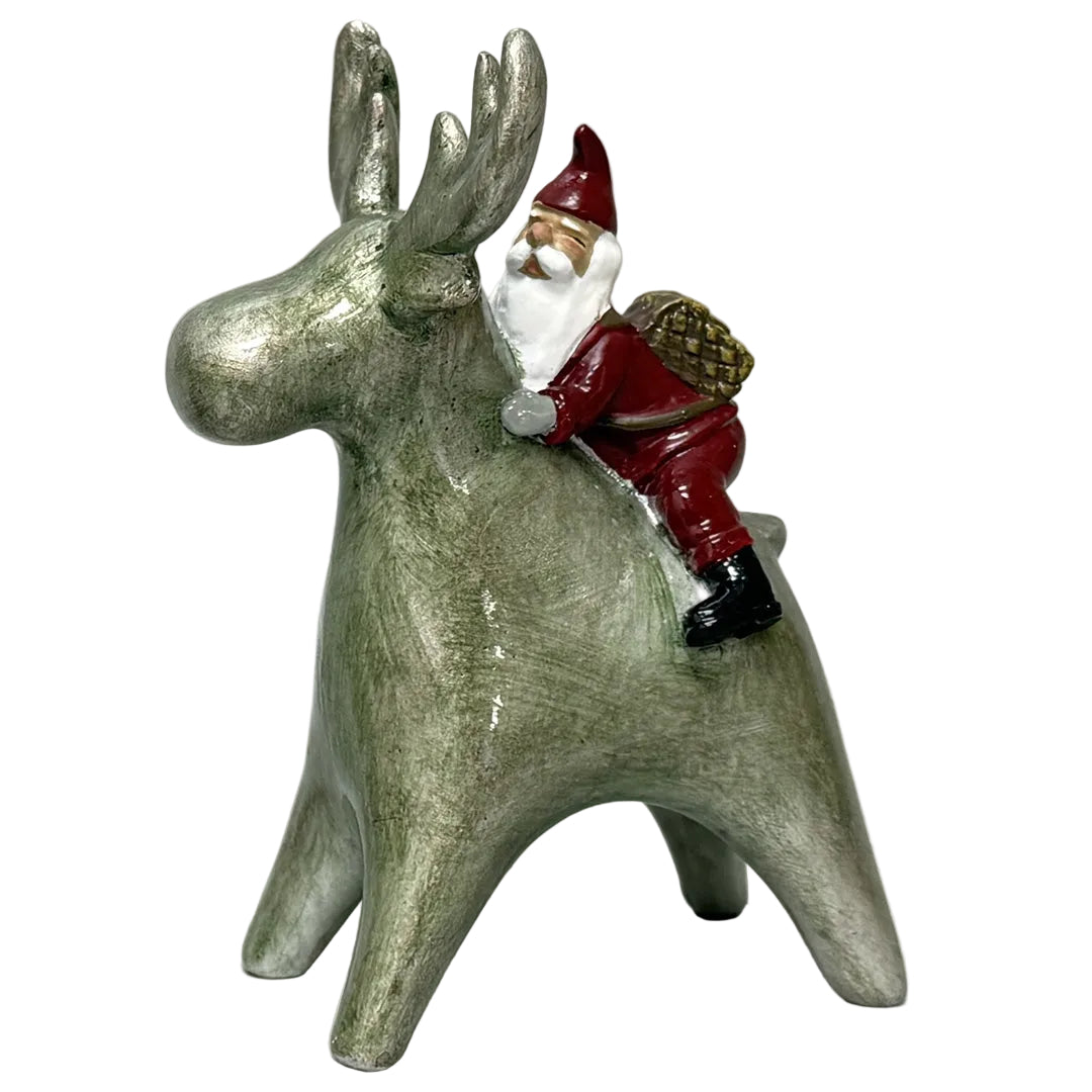 Harvesttime – 1290 - Tomte på Elg Julefigur