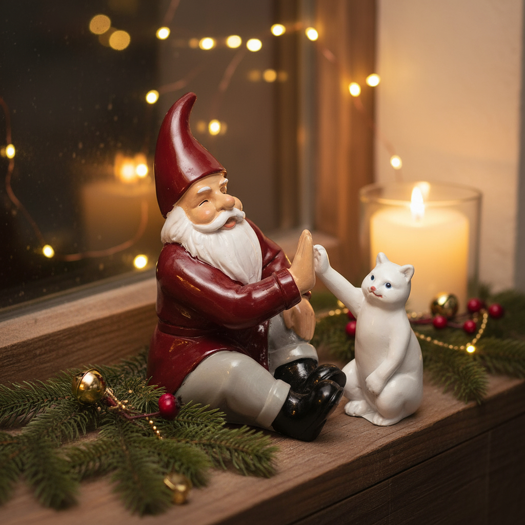 Harvesttime - 1265 - Santa - High Five med Kat