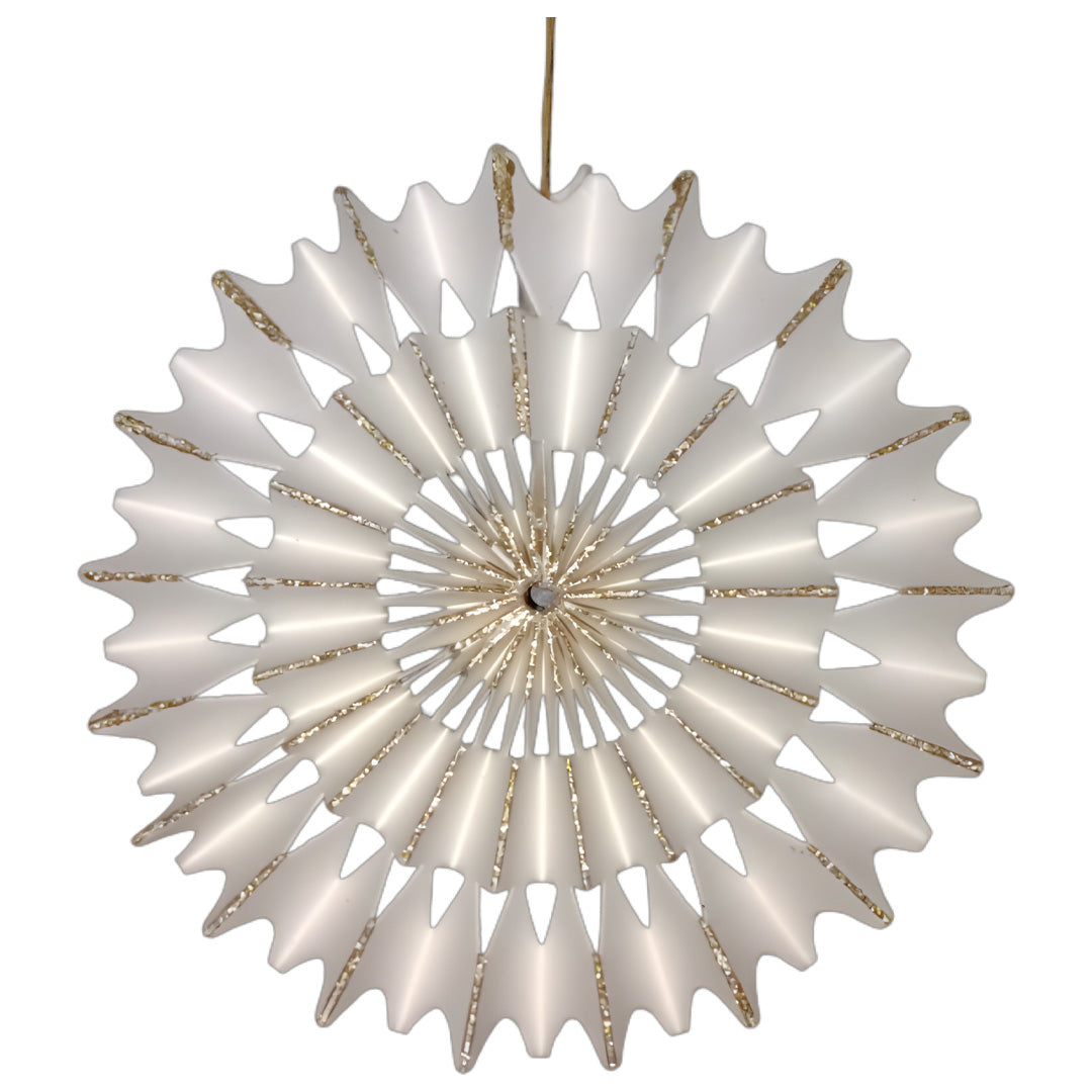 Moonmind – Håndfoldede Papirornamenter med Glimmer 6 stk.