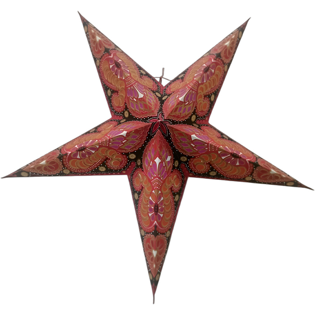 Moonmind – Meera Stjernelampe i Rosa og Guld - Ø60 cm