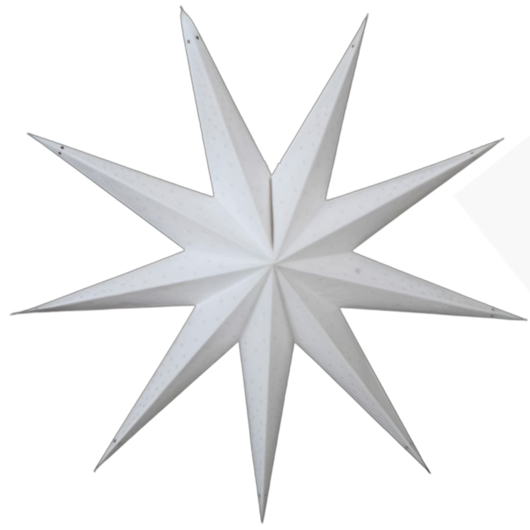 Moonmind – Shanti Stjernelampe i Hvid - Ø60 cm