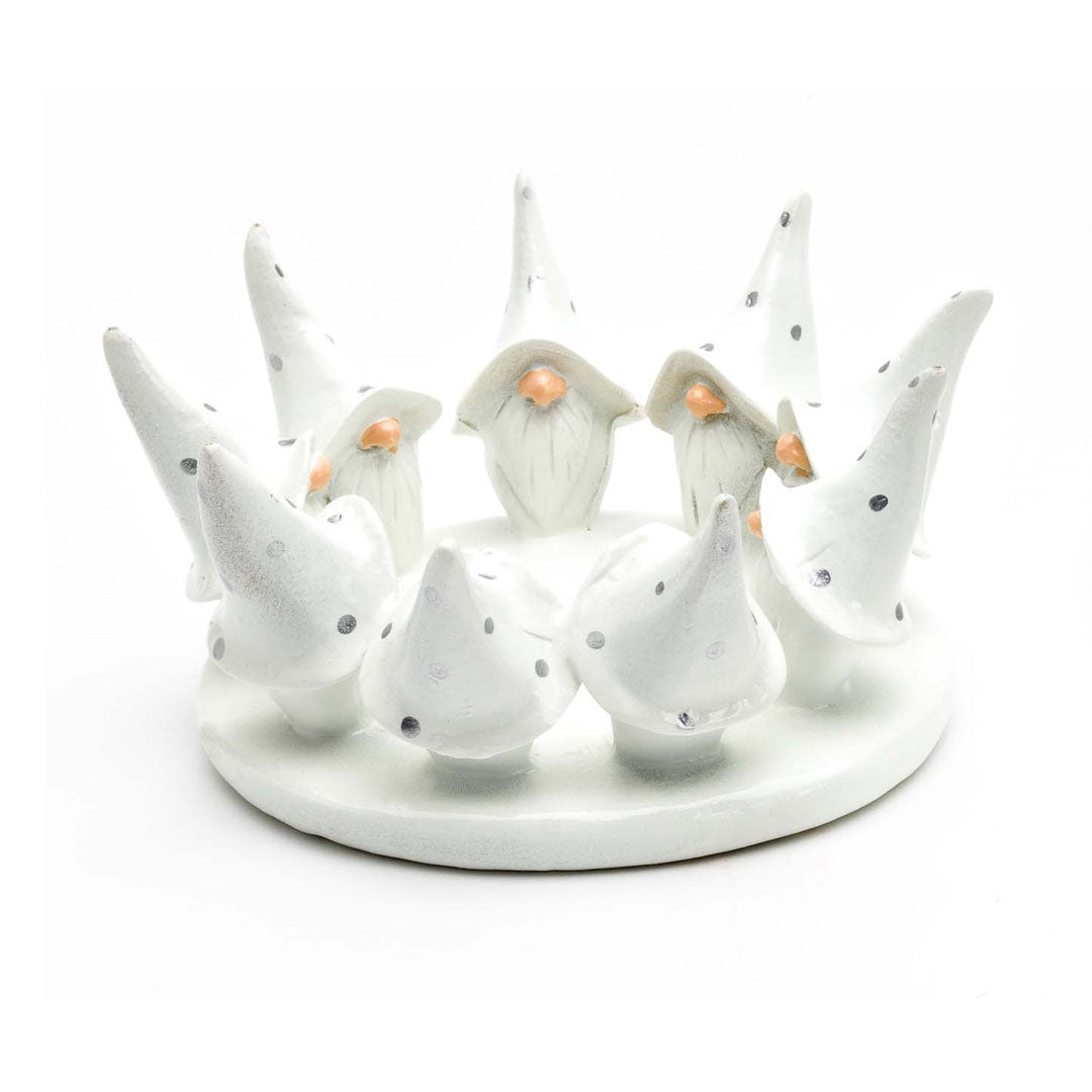 Harvesttime - 3569 - Nissehuering Hvid/Grå - Stor