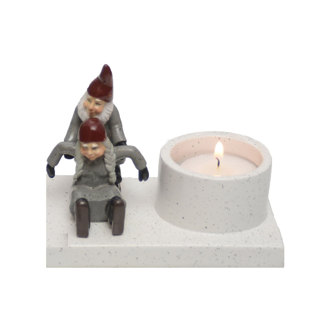 Harvesttime - 1276 - Nissepar på skøjter - Grå