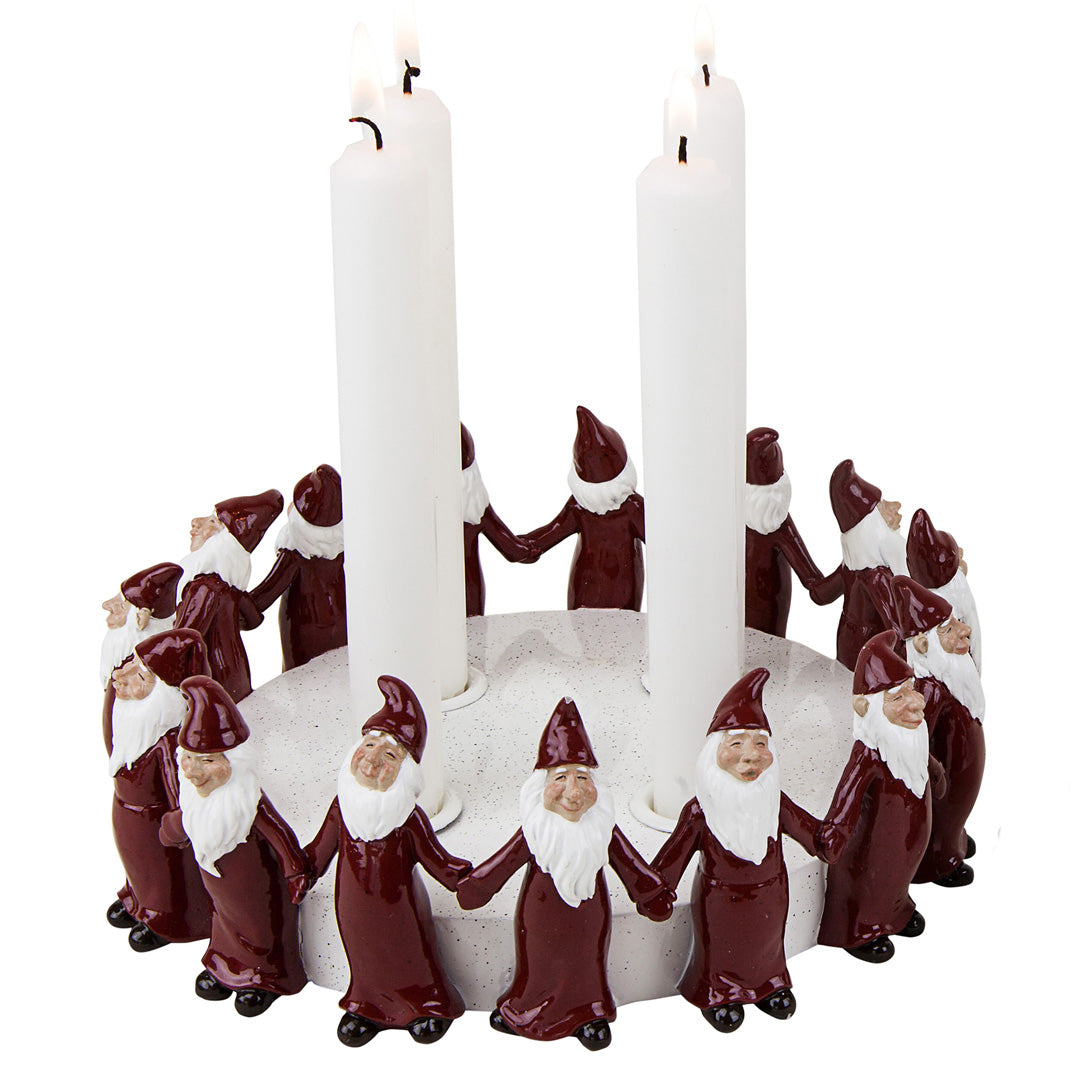 Harvesttime - 7053 - Adventslysestage - Rød