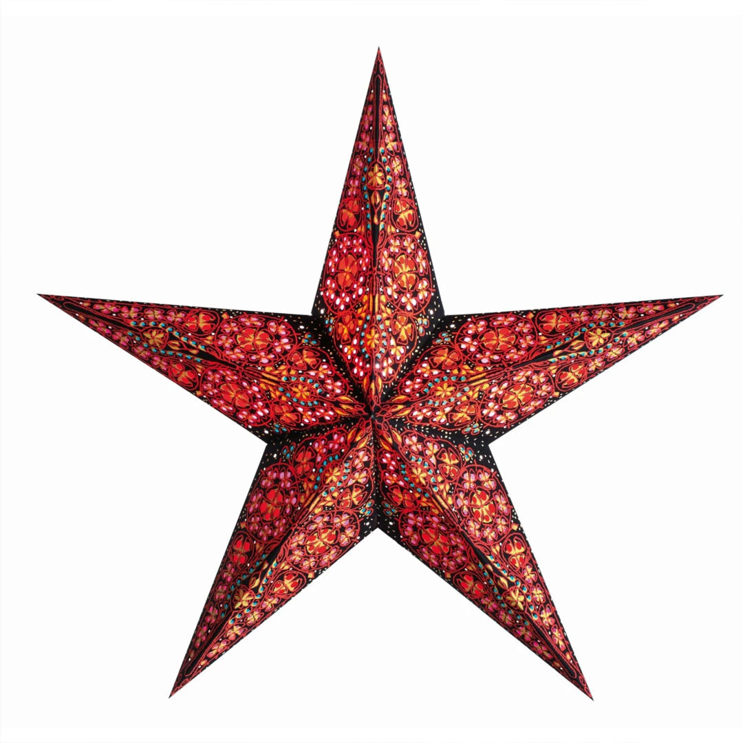 Starlightz - Stjerne Lampe Kalea Red - Medium