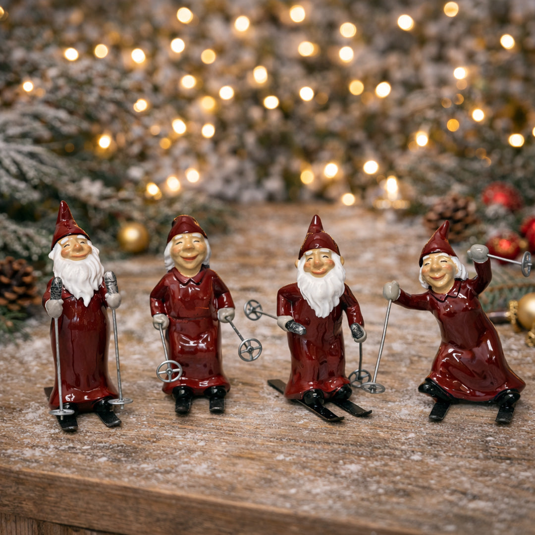 Harvesttime – 1039 - Skitomter, 4-pak Julefigurer