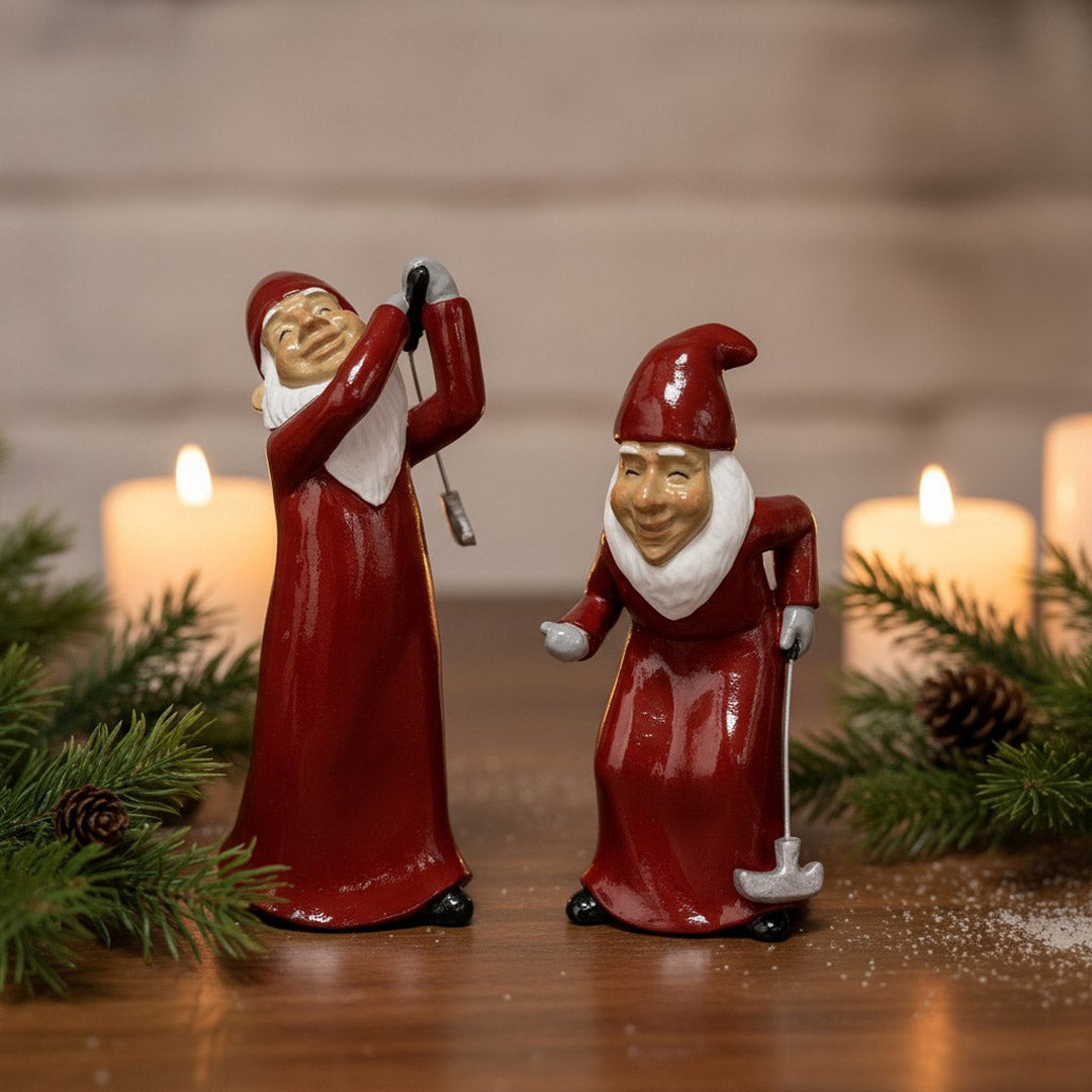 Harvesttime - 3201 - Golfnisse – Jublende nisse, rød