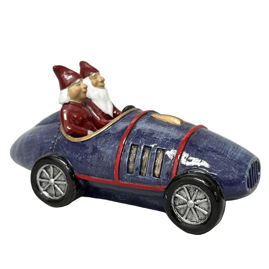 Harvesttime – 1040 - Tomtepar i Sportbil Julefigur