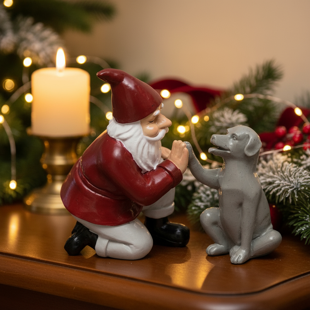 Harvesttime - 1266 - Santa - High Five med Hund
