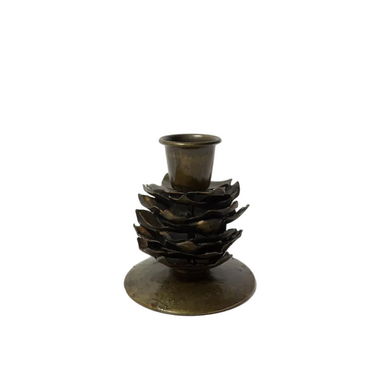 Moonmind – Foldet Kogle Lysestage Lille - 6 × 6 × 7 cm