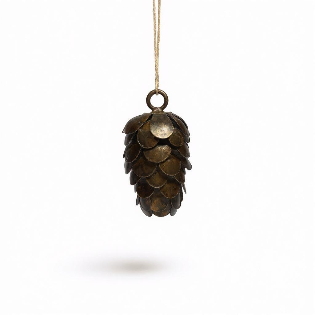 Moonmind – Ornament Fyrkogle - 5 × 5 × 8.5 cm