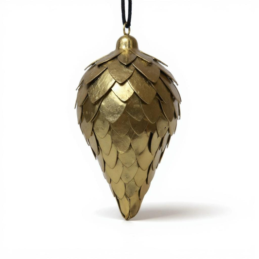 Moonmind – Ornament Klassisk Messingkogle - 8 x 8 x 15 cm