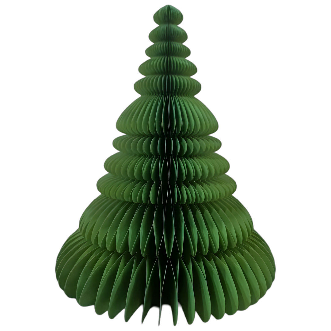 Moonmind – Foldebart Karton Papirjuletræ Grønt 50 cm