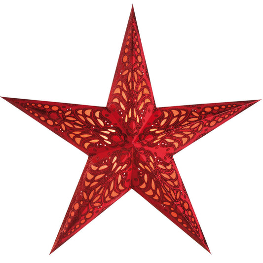 Starlightz Stjerne Lampe Geeta Red Medium