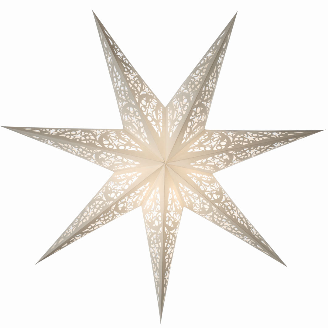 Starlightz 201233 Stjerne Lampe Siluett White Medium