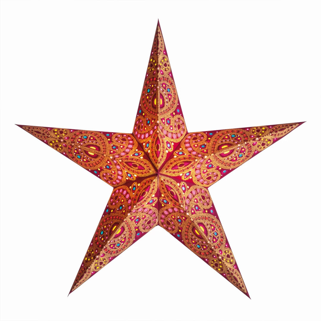 Starlightz - Stjerne Lampe Devi Apricot - Medium