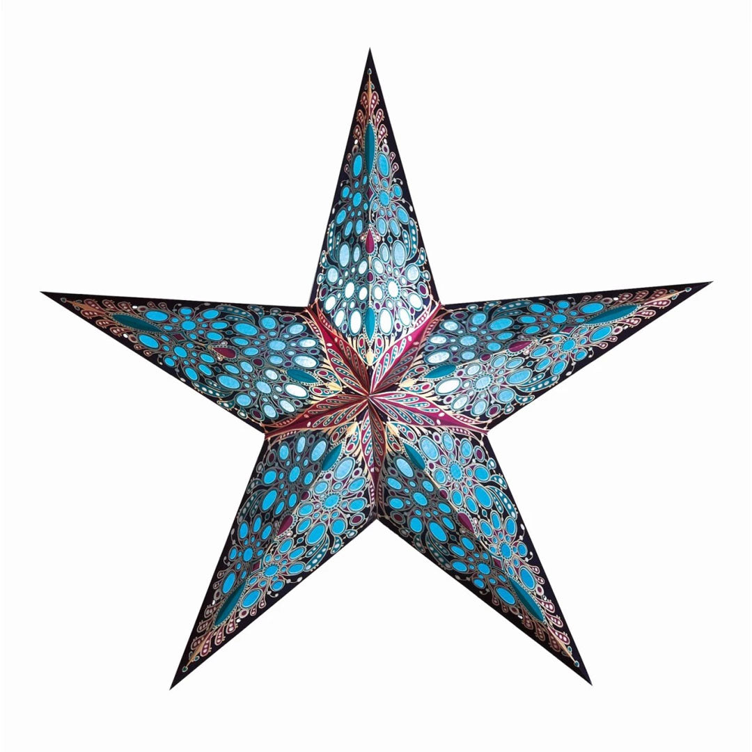 Starlightz - Stjerne Lampe Festival Blue - Medium