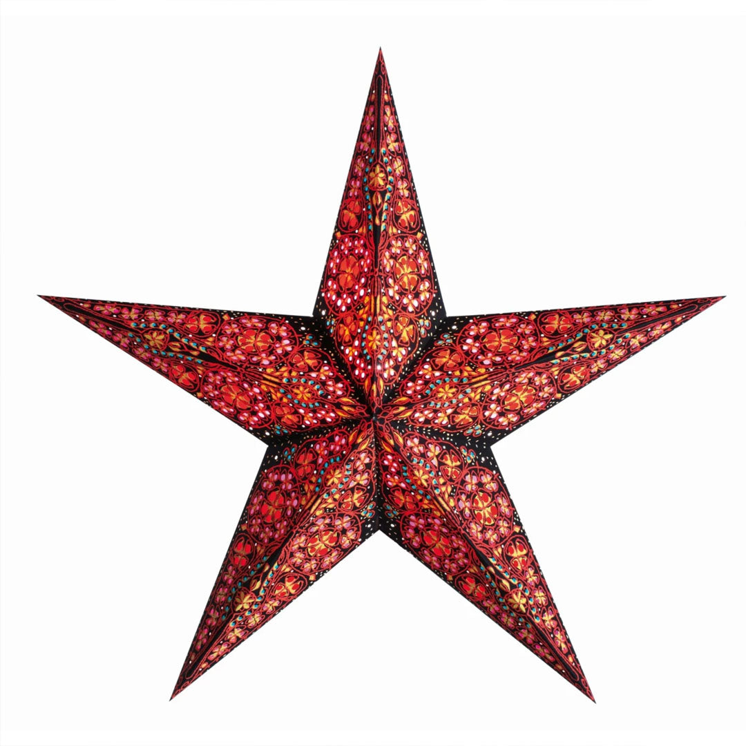 Starlightz - Stjerne Lampe Kalea Red - Medium